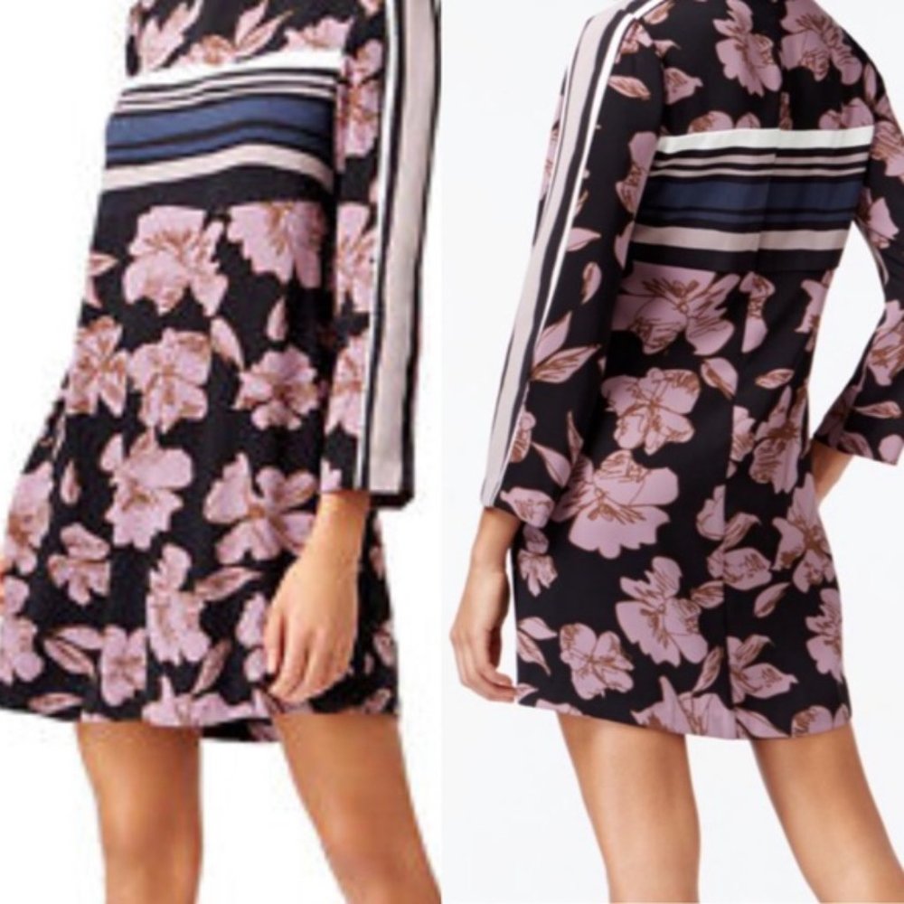 Rachel Roy Florentine Mixed Print Shift - Picture 2 of 5